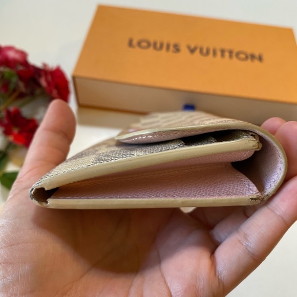 🎀LOUIS VUITTON Emilie Wallet Damier Azur - Picture 10 of 16